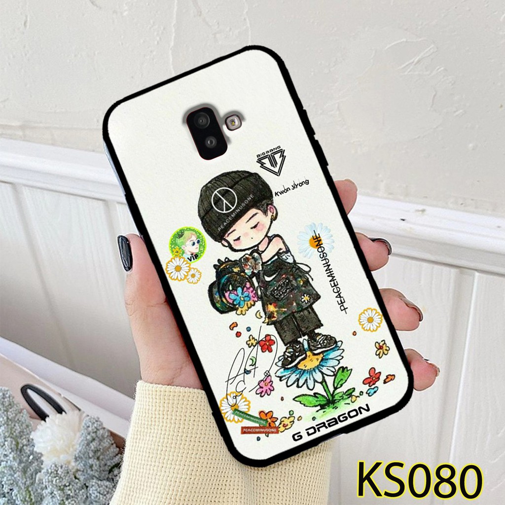 Ốp lưng SamSungJ6/J6 PLUS/J8  in hình Hoa cúc_GDragon siêu đẹp, độc, lạ_KINGSTORE.HN_Ốp SS J6/J8-2018/J6 PLUS