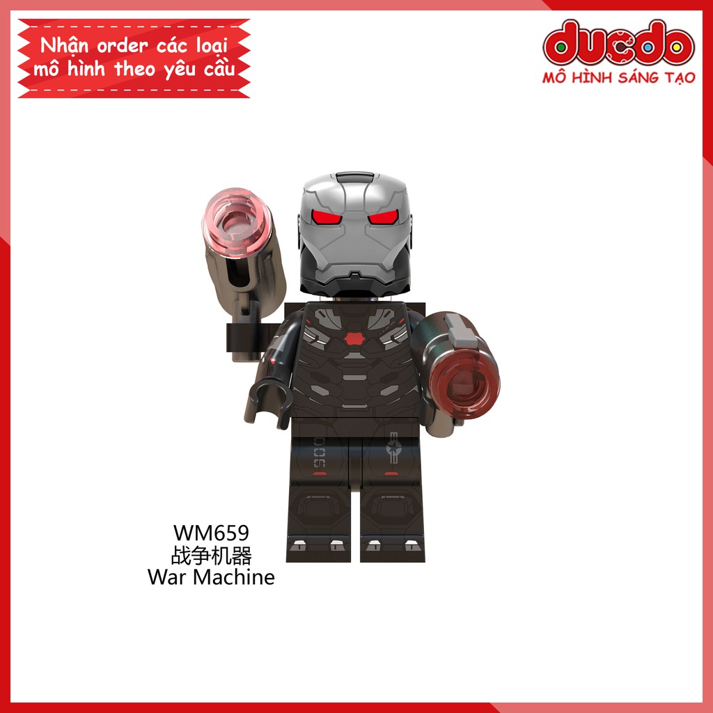 Minifigures siêu anh hùng End Game - Đồ chơi Lắp ghép Xếp hình Mô hình Mini Iron Man EndGame WM6056