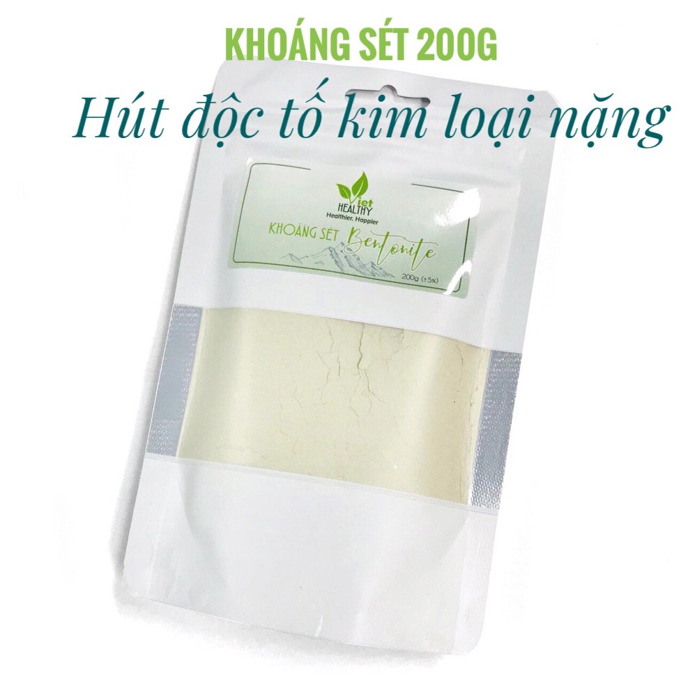 Khoáng sét Bentonite clay 200g