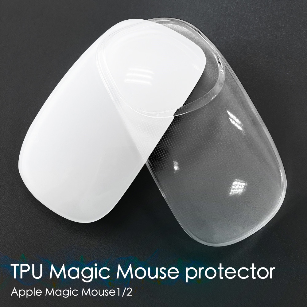 Ốp Lưng Chất Liệu TPU Trong Suốt Hình Chuột Cho Apple Magic Mouse1/2