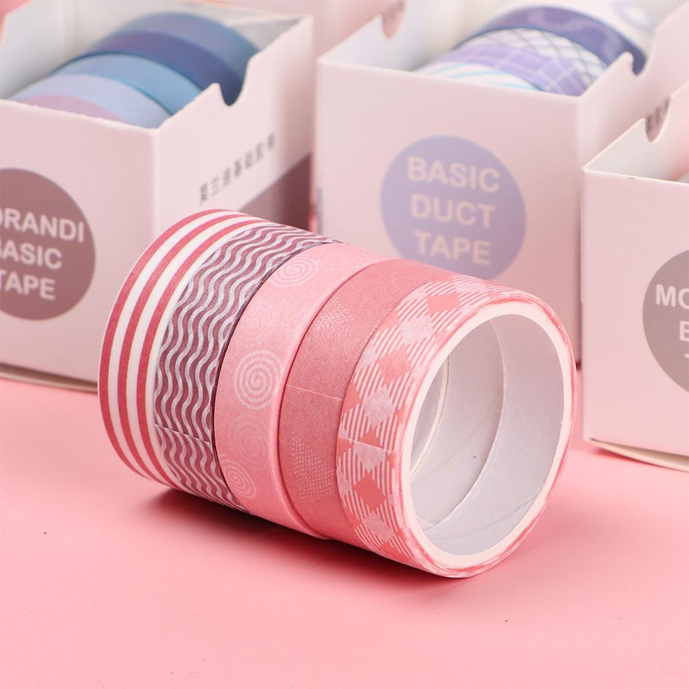1 Cuộn Băng Dính Washi Với Họa Tiết Hoạt Hình Dùng Trang Trí Scrapbook