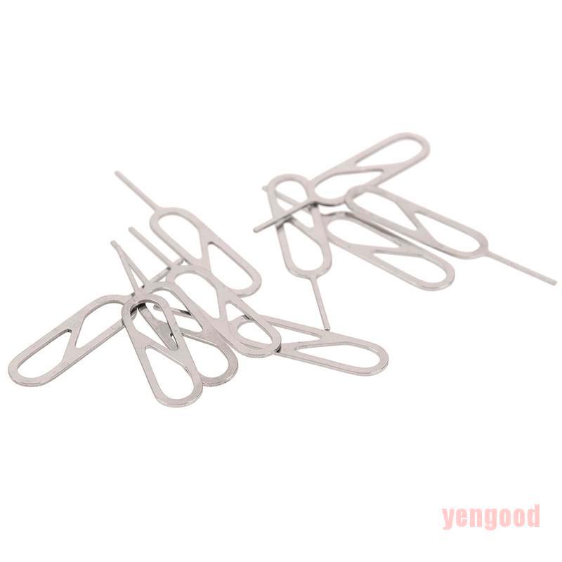 Bộ 10 Dụng Cụ Tháo Sim Bằng Thép Không Gỉ Tiện Lợi