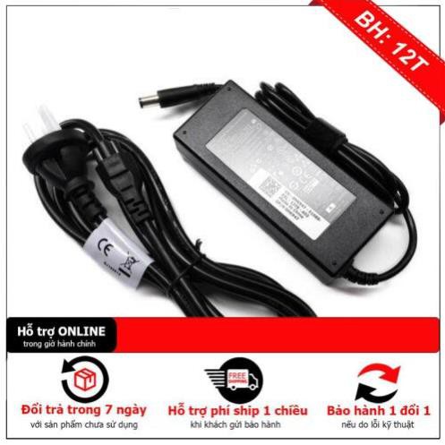 Sạc Dành Cho Laptop DELL 19.5V - 4.62A/90W (chuẩn 7.4mm x 5.0mm) chân kim to