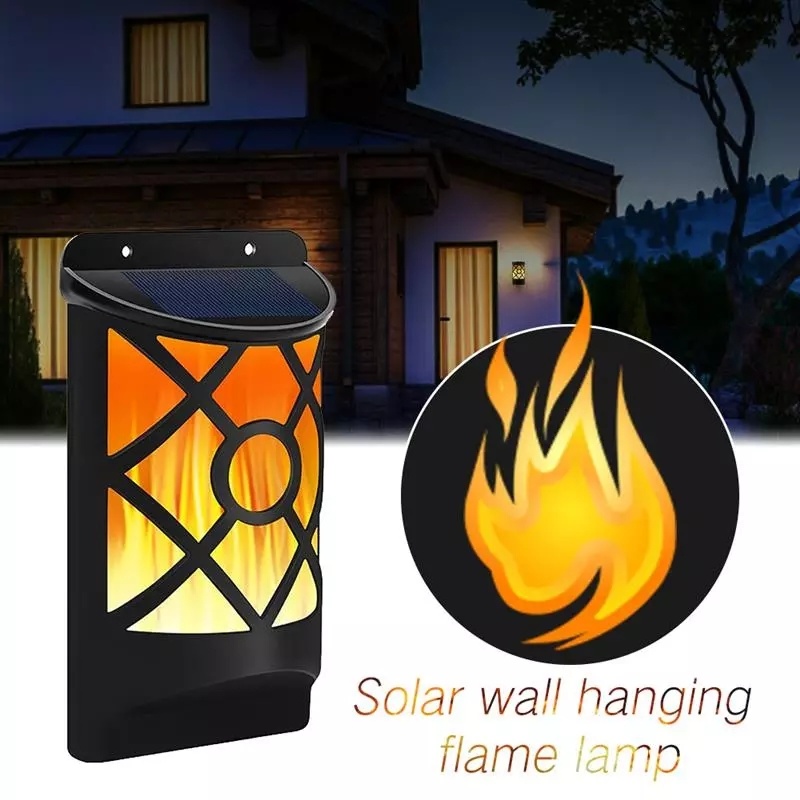 1 Bộ Đèn Led Năng Lượng Mặt Trời Chống Thấm Nước Ip65 Cảm Biến Ánh Sáng Trắng Ấm Áp