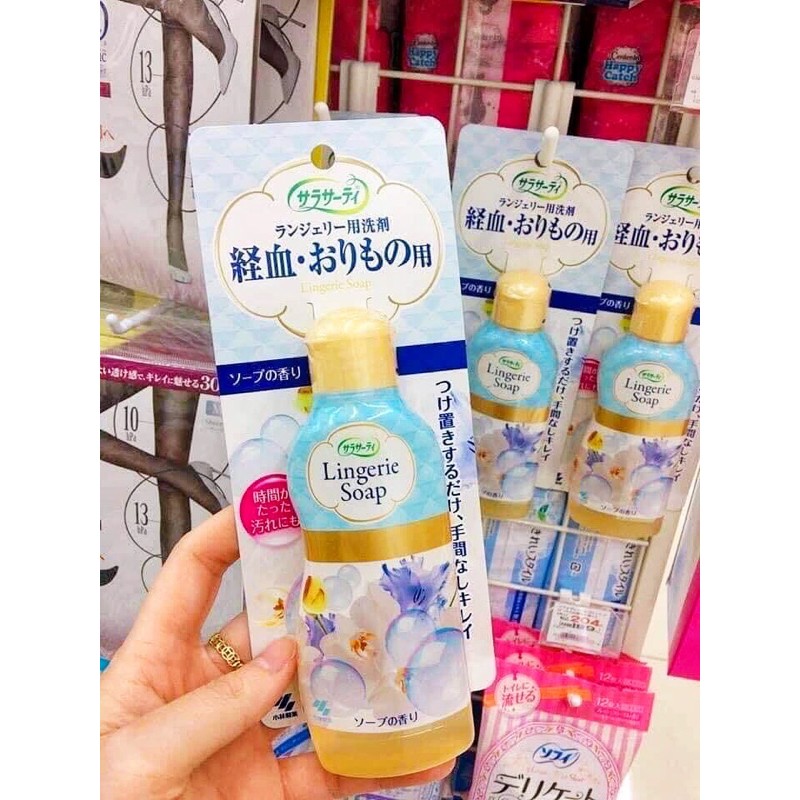 Nước giặt đồ lót Lingerie soap nội địa Nhật Bản 120ml