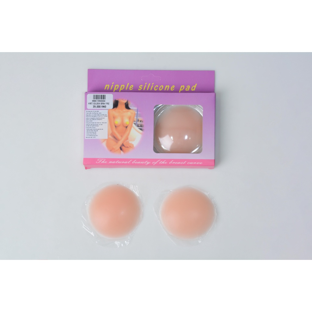 Phụ kiện HMTmoda-PHỤ KIỆN MIẾNG DÁN TI NGỰC NỮ CHẤT LIỆU SILICON HMTMODA HÌNH TRÒN HMT-SIL004