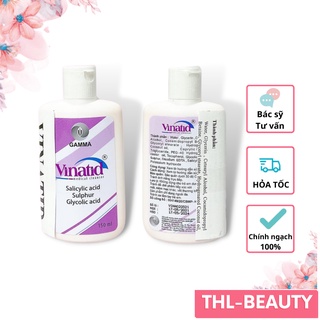 Vinatid sữa rửa mặt tắm gội ngừa mụn, giảm bã nhờn 150ml gamma