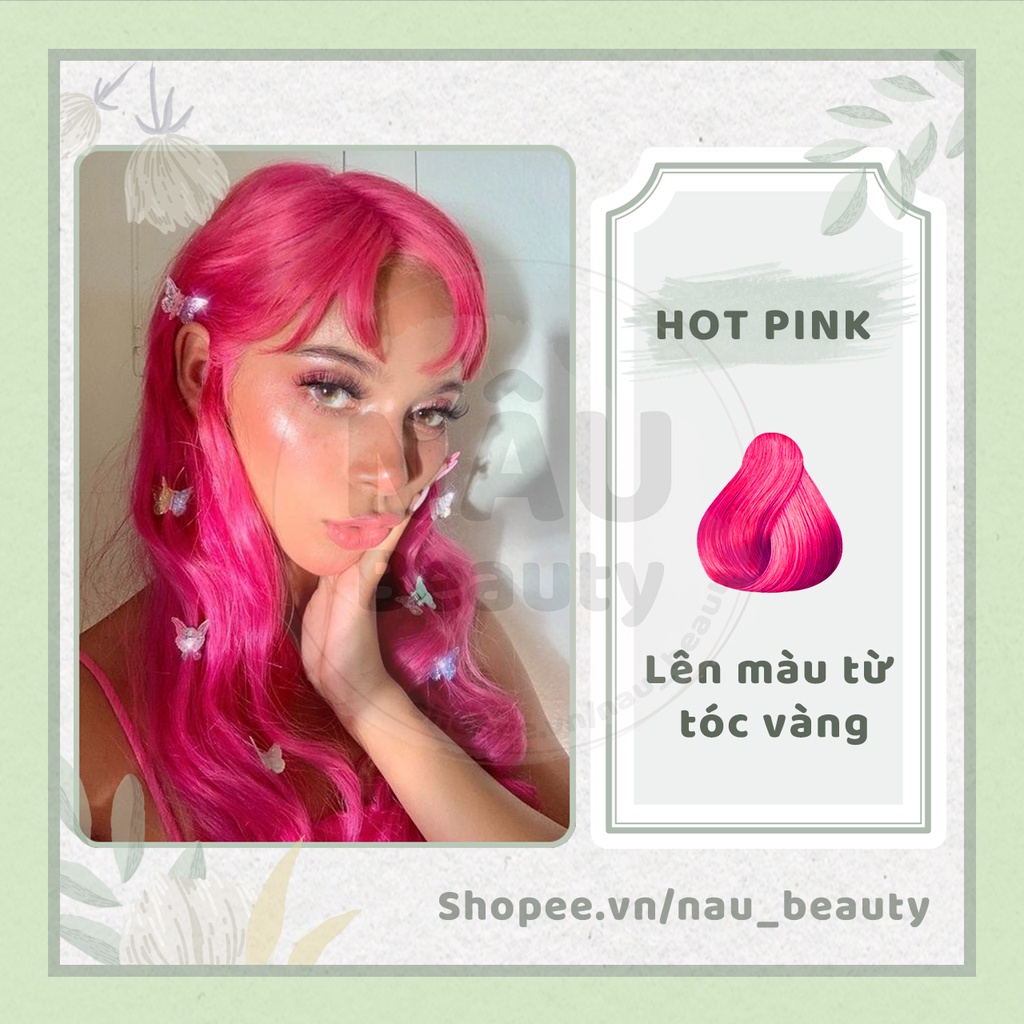 Thuốc nhuộm tóc màu HOT PINK