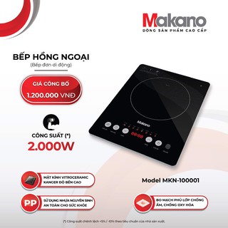 Bếp hồng ngoại Makano MKN-100001