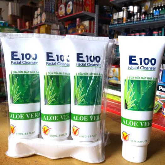 E100 Sửa rửa mặt ngừa NHA ĐAM 100g trắng sáng da