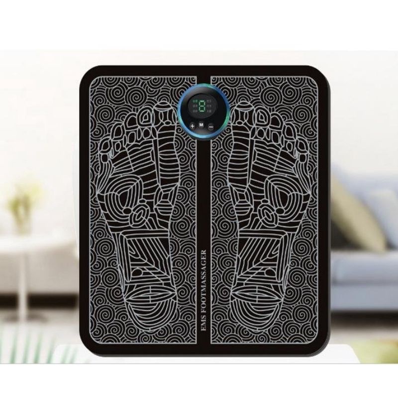 Thảm Massage Chân Pulse, Máy Massage Chân EMS 6 Chế Độ Matxa Giảm Đau Nhức, Mệt Mỏi Nhanh Chóng