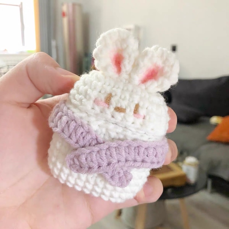 Case airpods bằng len/ Handmade- airpods1/2/pro