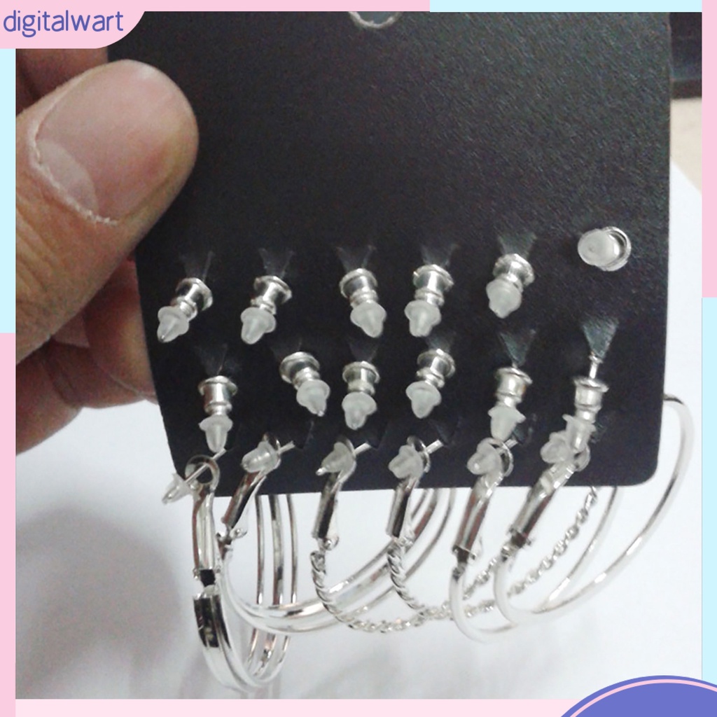 Set 9 Đôi Khuyên Tai Đính Đá Và Ngọc Trai Giả Thời Trang Thanh Lịch Dành Cho Nữ