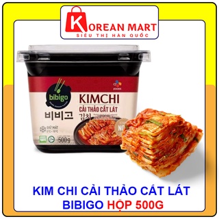 Kim chi cải thảo cắt lát Ông Kim bibigo Hàn Quốc hộp 500g