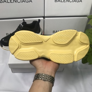 🎁[TẶNG TẤT+HỘP] GIÀY THỂ THAO TRIPLES ĐEN NAM NỮ