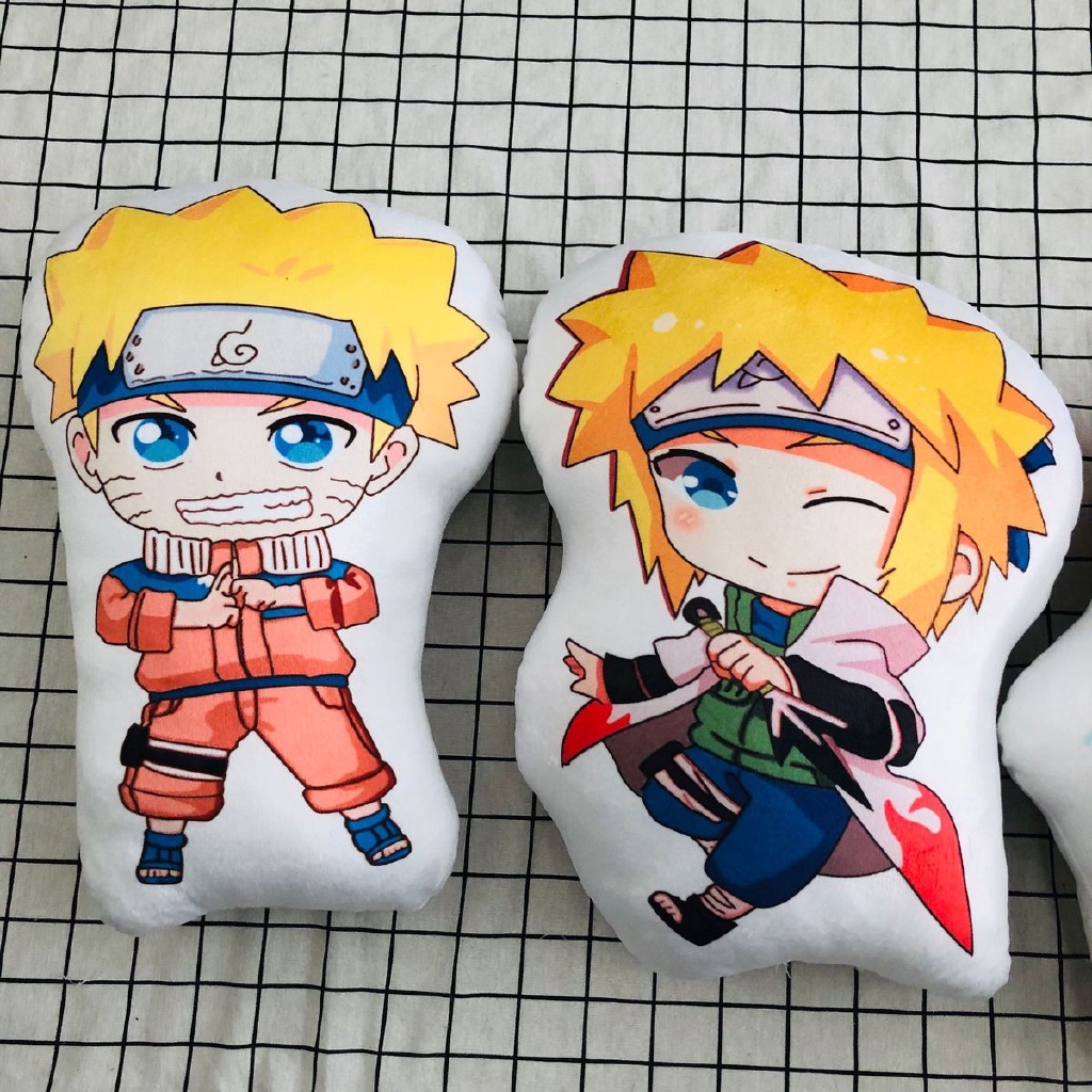 Gối Ôm Dài 45cm Họa Tiết Nhân Vật Naruto Độc Đáo