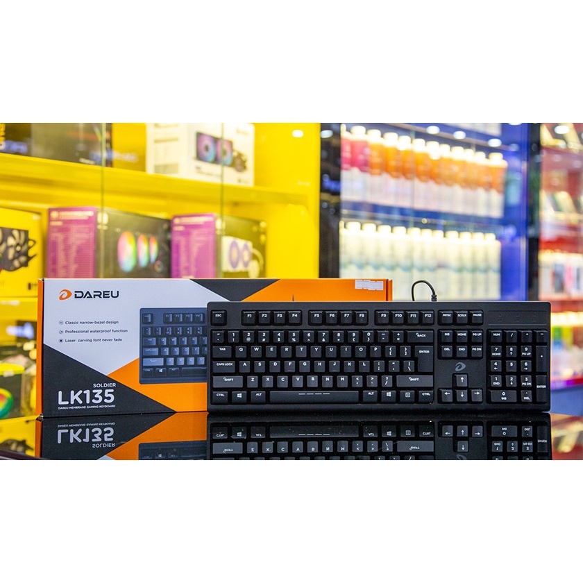 Bàn phím Chống nước GIÁ SỐC⚡DAREU LK135⚡BH 24 Tháng CHÍNH HÃNG