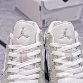 [RenStore] Giày Sneaker AJ1 Low Wolf Grey | Xám bạc 🔥