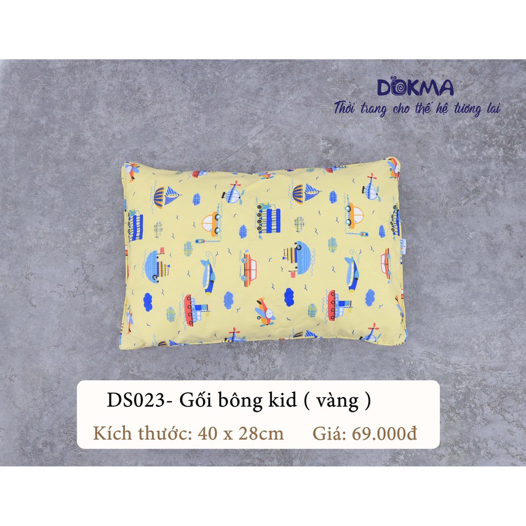 Gối bông DOKMA DS023 cho bé size kid