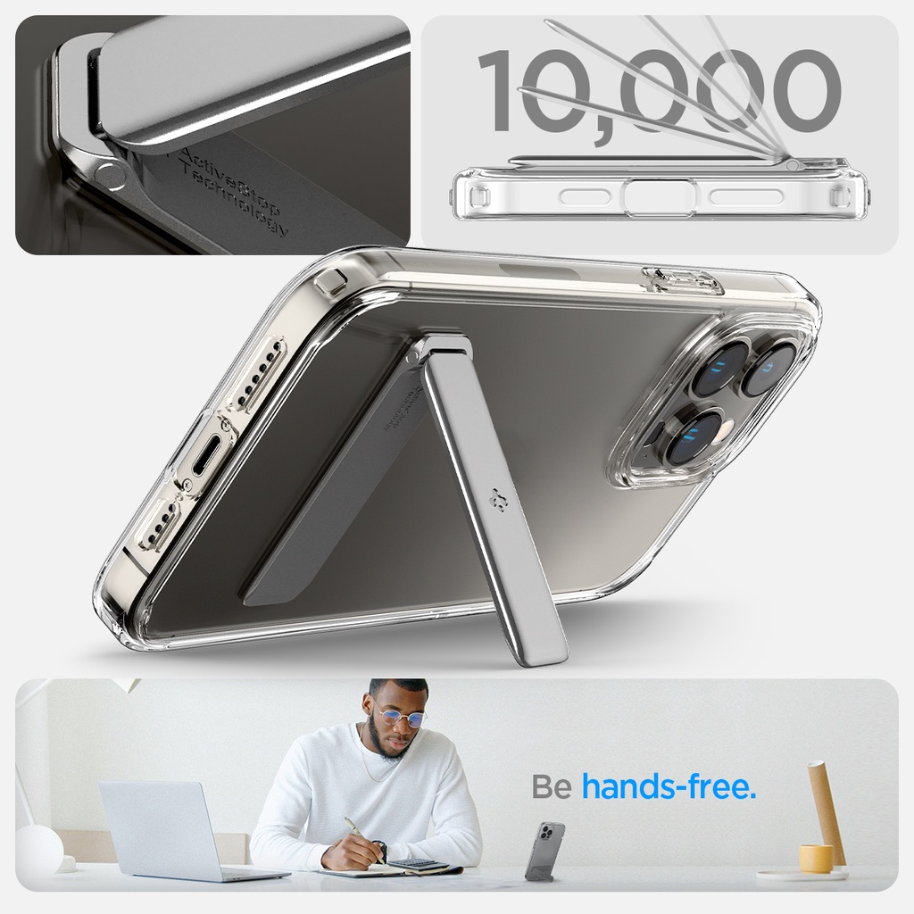Ốp Lưng dành cho iPhone 14 Pro Max Spigen Ultra Hybrid S Case - Hàng Chính Hãng