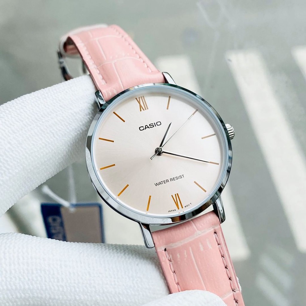 Đồng hồ Casio Nữ LTP-VT01 chính hãng bảo hành 1 năm Pin trọn đời