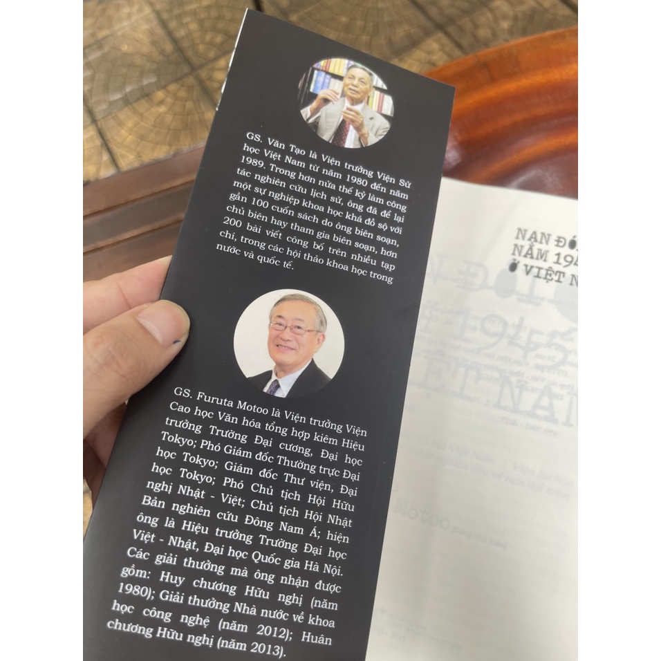 Sách - Nạn đói năm 1945 ở Việt Nam Những chứng tích lịch sử – Văn Tạo & Furuta Motoo – Omega Plus phát hành - NXB CTQGST