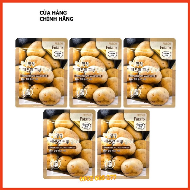 [Hàng chính hãng] Mặt Nạ Dưỡng Da 3W Clinic Khoai Tây Hàn Quốc