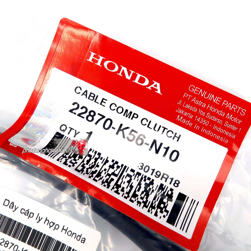 Dây cáp ly hợp  chính hãng Honda Indonesia cho xe Winner