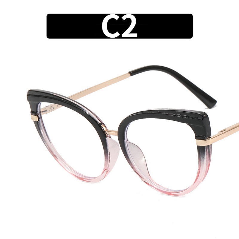 Kính Mát Hình Mắt Mèo Chống Ánh Sáng Xanh TR90 Thời Trang Cho Nữ