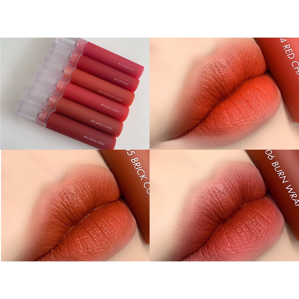 Son Kem Lì Siêu Mịn Romand See Through Matte Tint