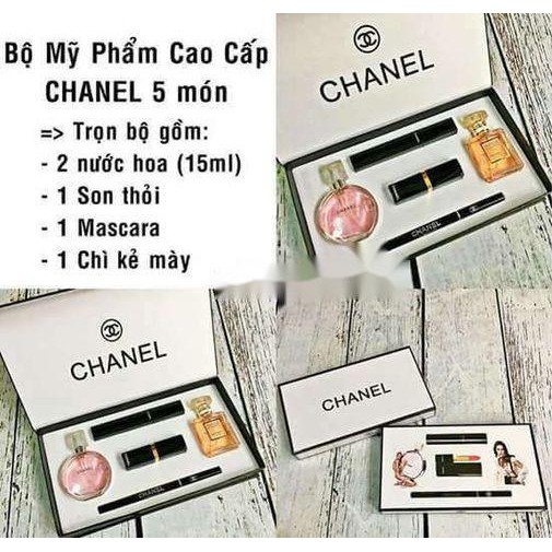 [FreeShip – Xả kho] - Sét 5 món nước hoa kèm hộp sang chảnh | BigBuy360 - bigbuy360.vn