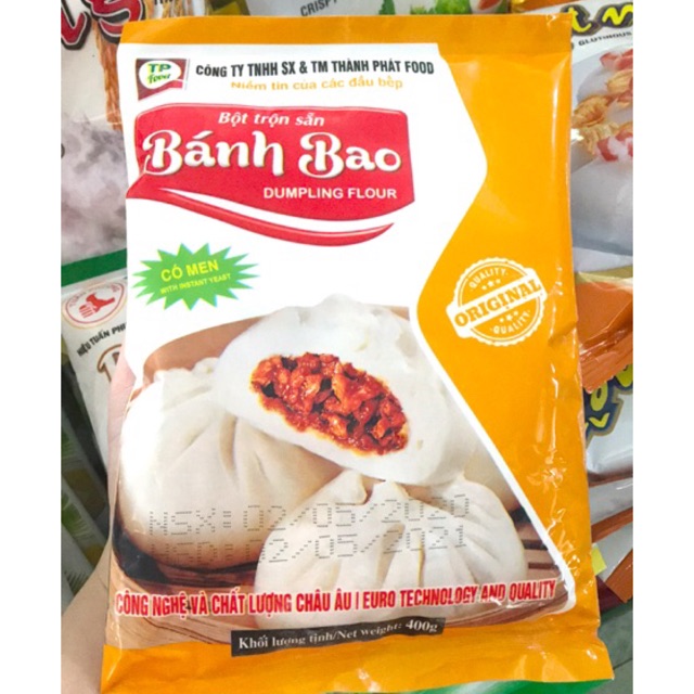 Bột Bánh bao trộn sẵn có men loại 400g