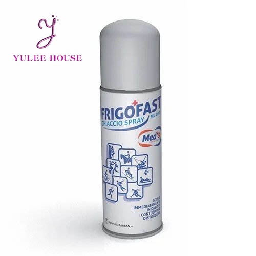 CHAI XỊT FRIGO FAST GIẢM ĐAU DO CHẤN THƯƠNG, BONG GÂN, SƯNG TẤY KHI CHƠI THỂ THAO 200ML