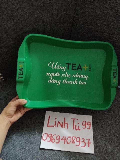 COMBO 4C KHAY NHỰA VUÔNG TEA+