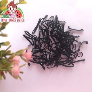 Thun cột tóc đen size trung 100 sợi dày bền