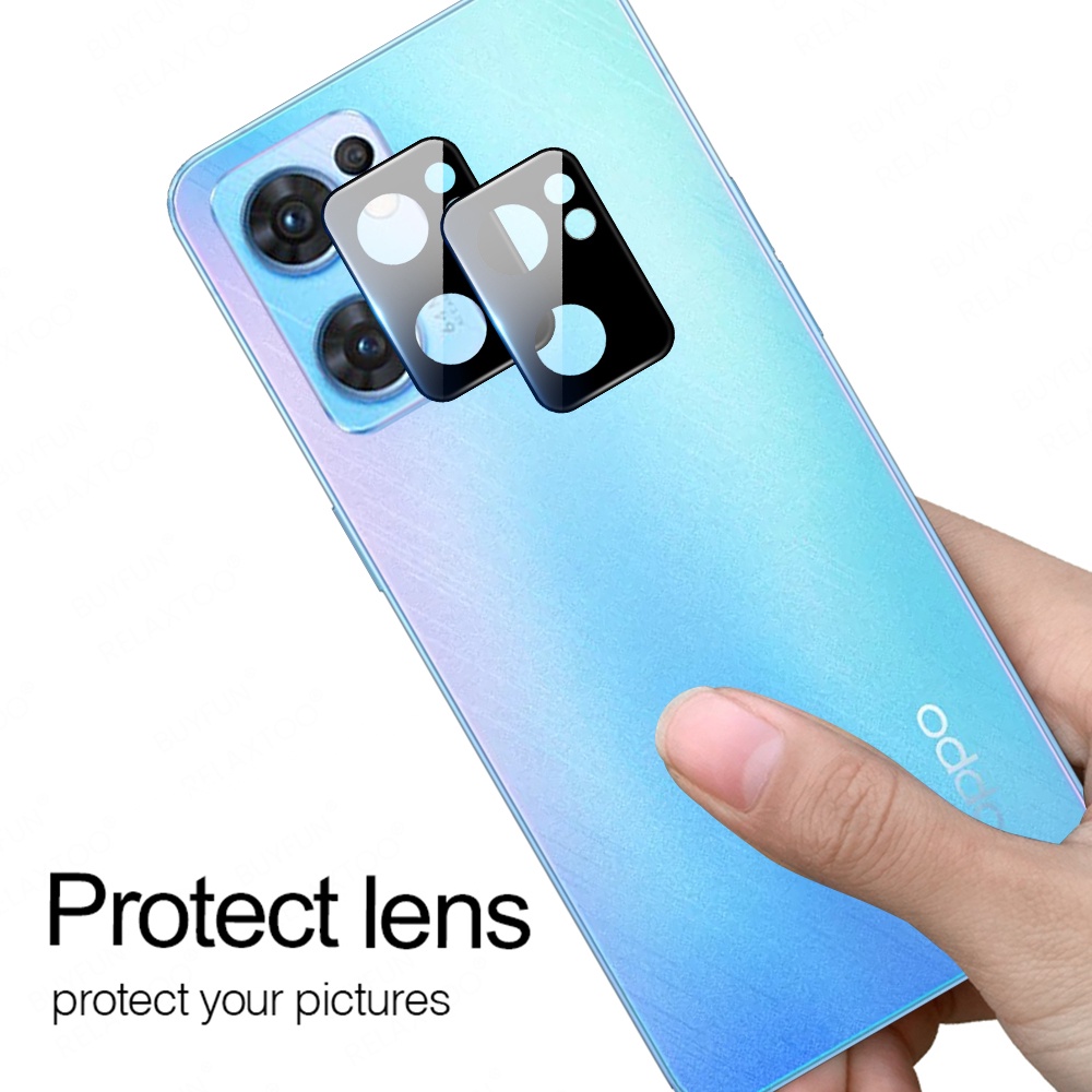 Set 2 Kính Cường Lực Bảo Vệ Camera 3D Cho OPPO A57 A77 A76 A96 A97