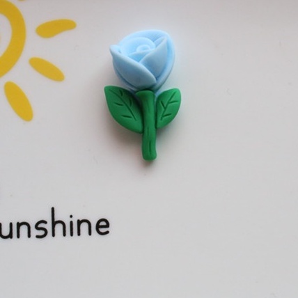 Set 10 Hoa Hồng 3D Phụ Kiện Dùng Để Trang Trí Điện Thoại / Xe Hơi