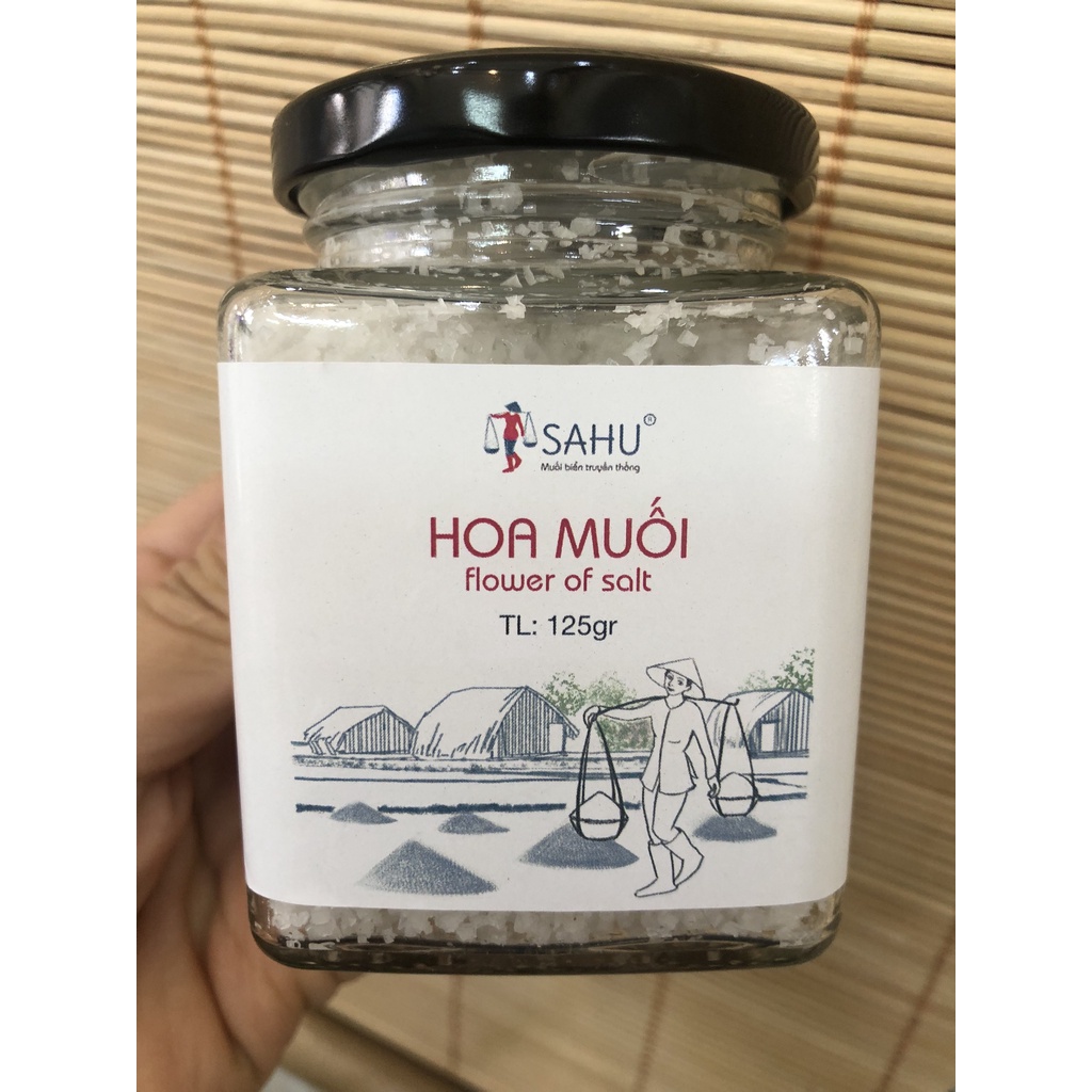 HOA MUỐI SAHU - LỌ 125 GR