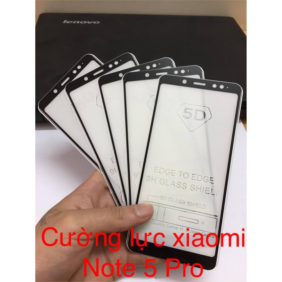 [ Sale Off ] Redmi Note 5 Pro Kính cường lực Full keo toàn màn hình.