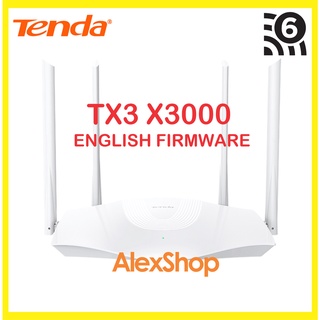 🔥10.10🔥[Enghlish Firmware] Thiết Bị Phát WiFi 6 Tenda TX3 X1800M Băng Tần Kép 2.4G và 5G