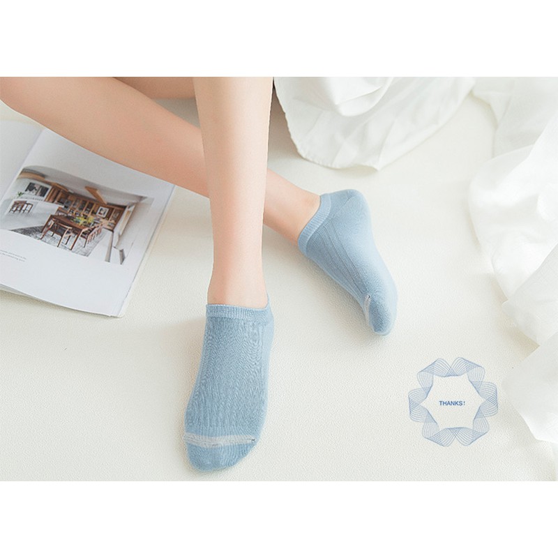 Vớ ngắn nữ MỘC cotton mềm mịn