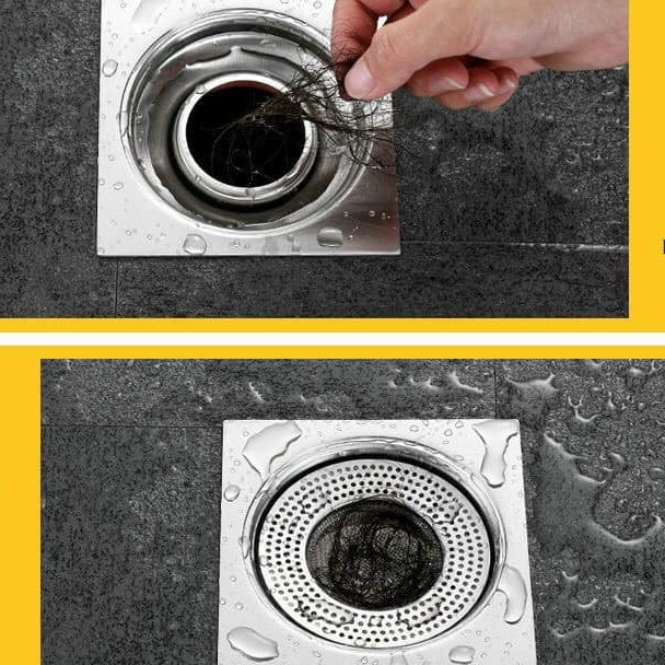 2 Loại ngắn và Sâu 8cm - Nắp cống thoát sàn lưới inox