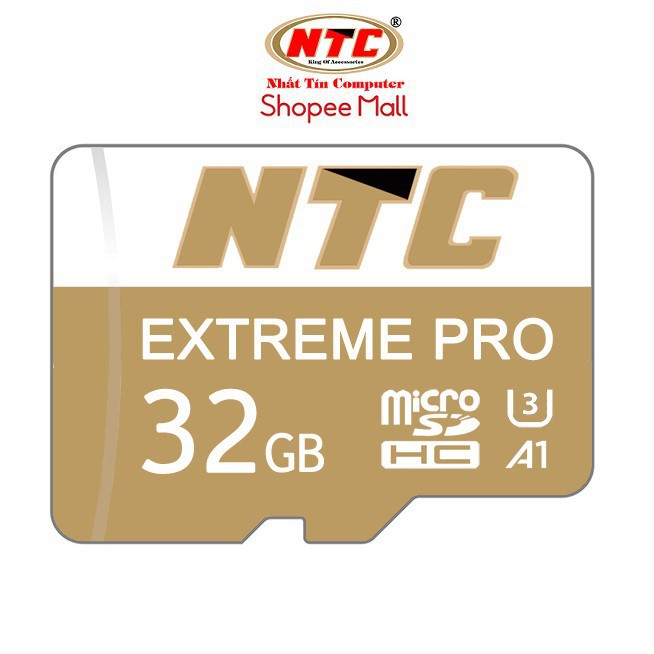 Nơi❉✖Thẻ nhớ microSDHC NTComputer Extreme Pro 32GB A1 U3 4K R95MB/s W45MB/s