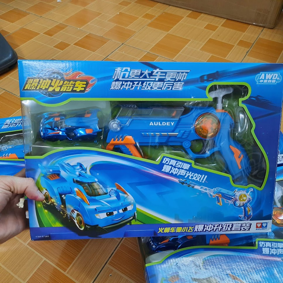Đồ chơi  Bộ xe đua và bệ phóng cao cấp Spark Siêu Tốc đồ chơi trẻ em