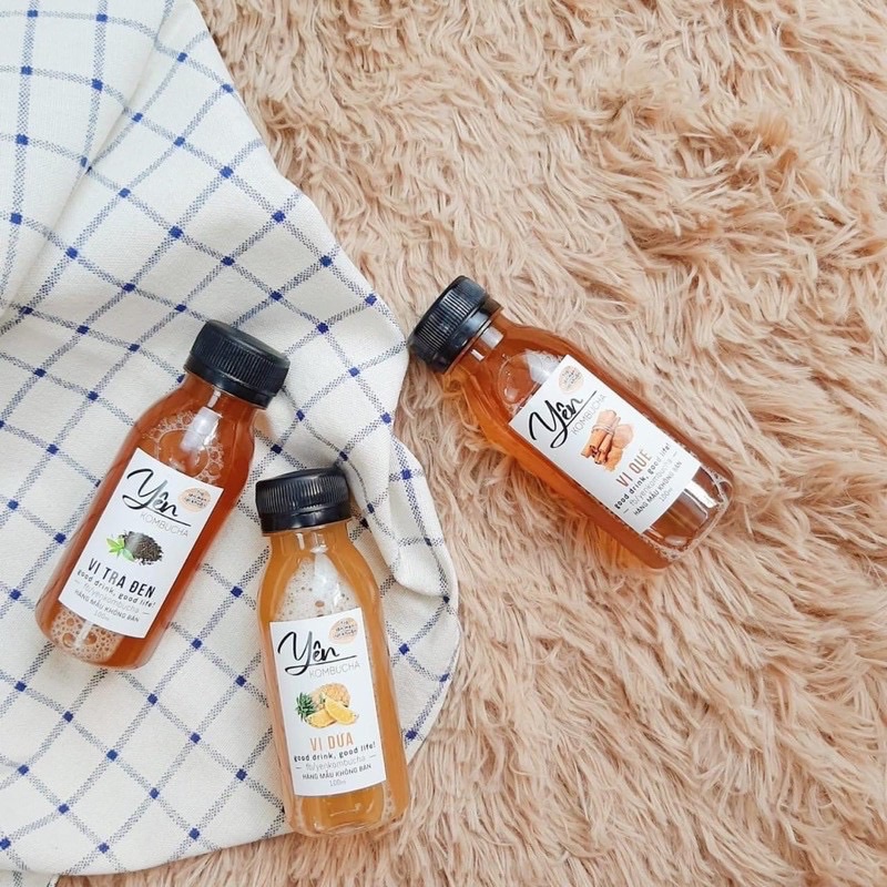 Set 10 chai nhựa tròn nắp đen 100ml
