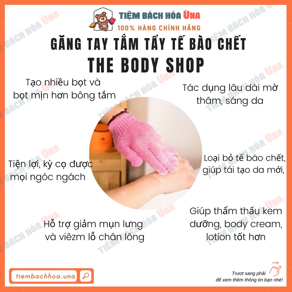 Găng tay tắm The Body Shop Bath Gloves