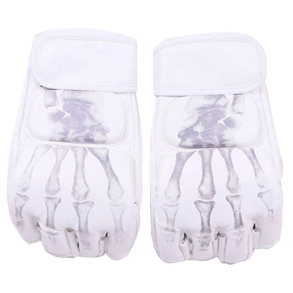 Mmluck Găng Tay Đấm Bốc Nửa Ngón Bằng Da pu Chất Lượng Cao Có Sẵn