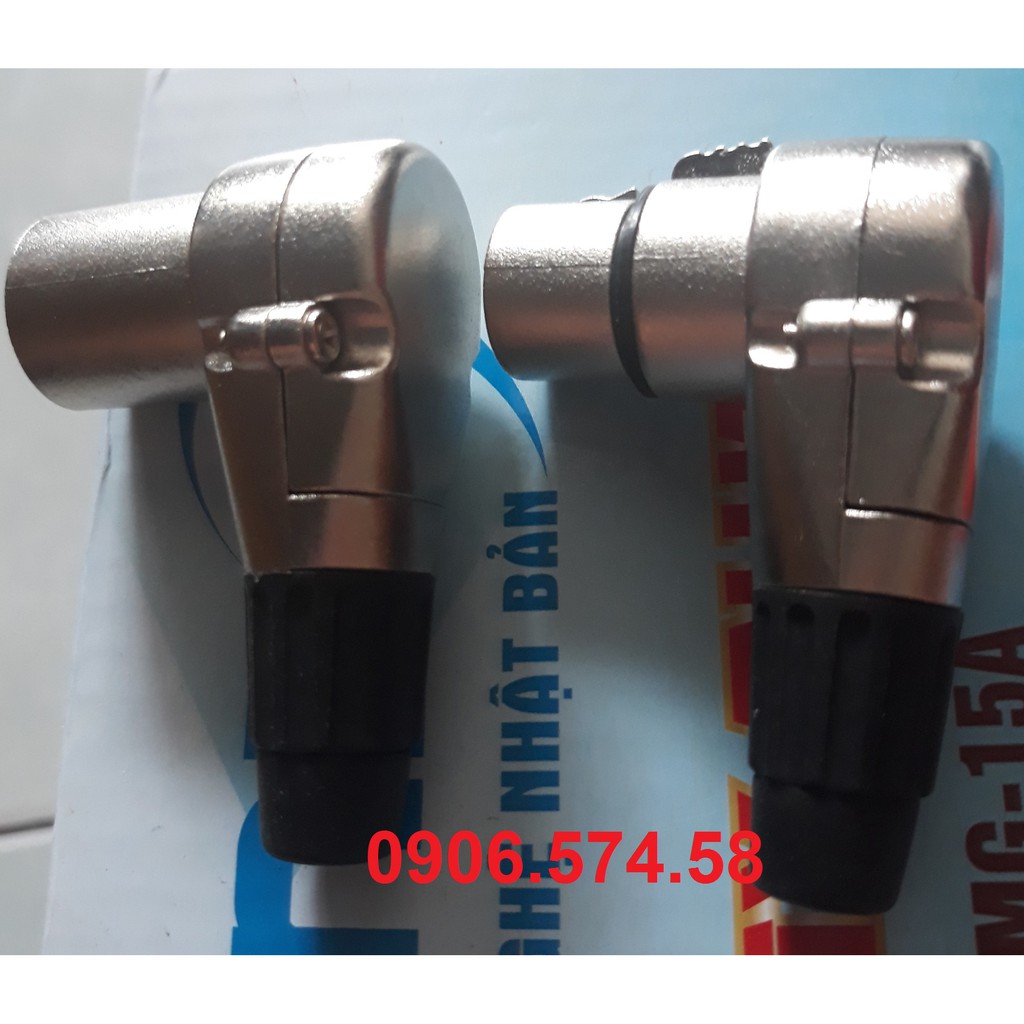 Jack cắm Canon cong loại tốt