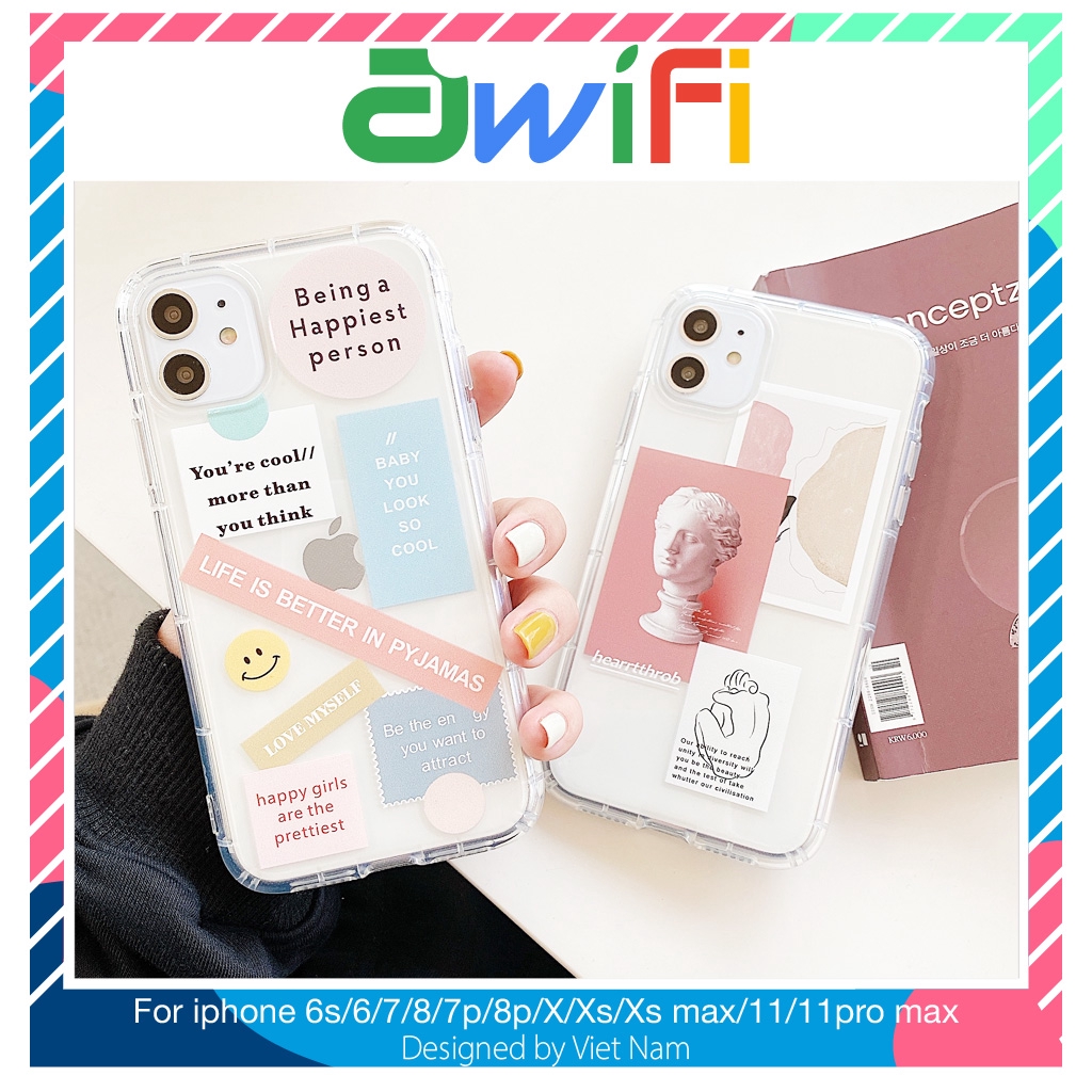 Ốp lưng iphone Life is better trong 5/5s/6/6plus/6s/6splus/7/7plus/8/8plus/x/xr/xs/11/12/pro/max/plus/promax-Awifi U5-10