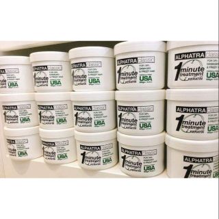 Kem ủ tóc siêu mượt alphatra classic 1 minute keratin treatment 500ml